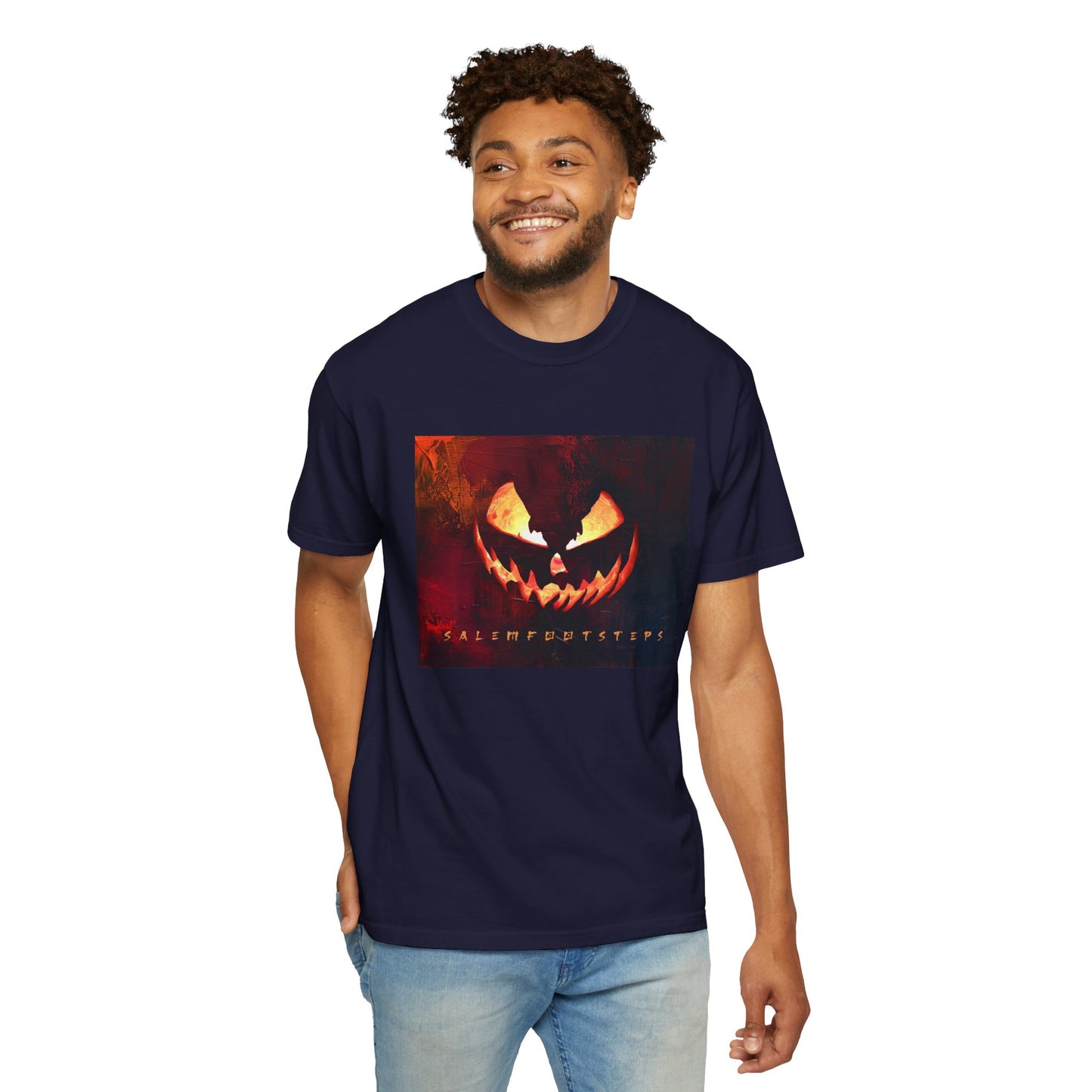 SUNSET PUMPKIN Unisex Garment-Dyed T-shirt
