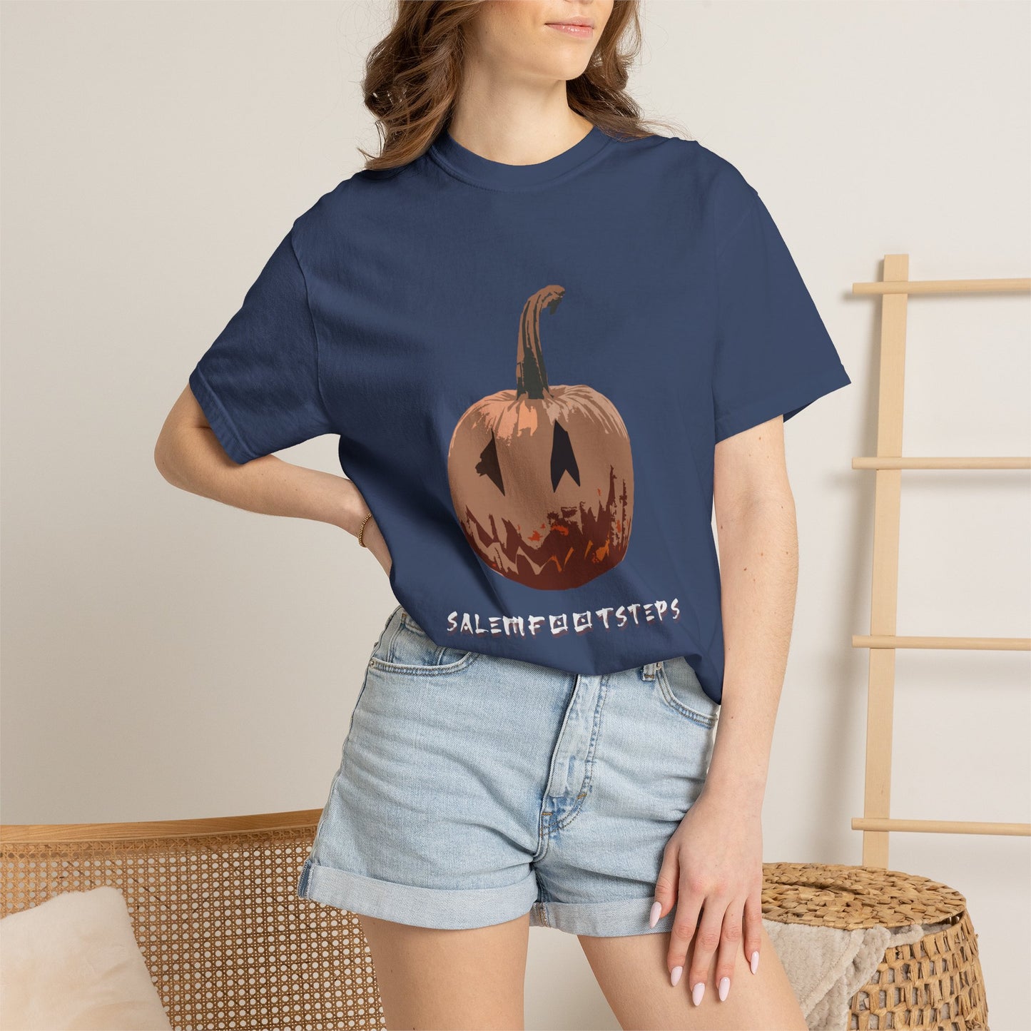 HALLOWEEN PUMPKIN Unisex Garment-Dyed T-shirt
