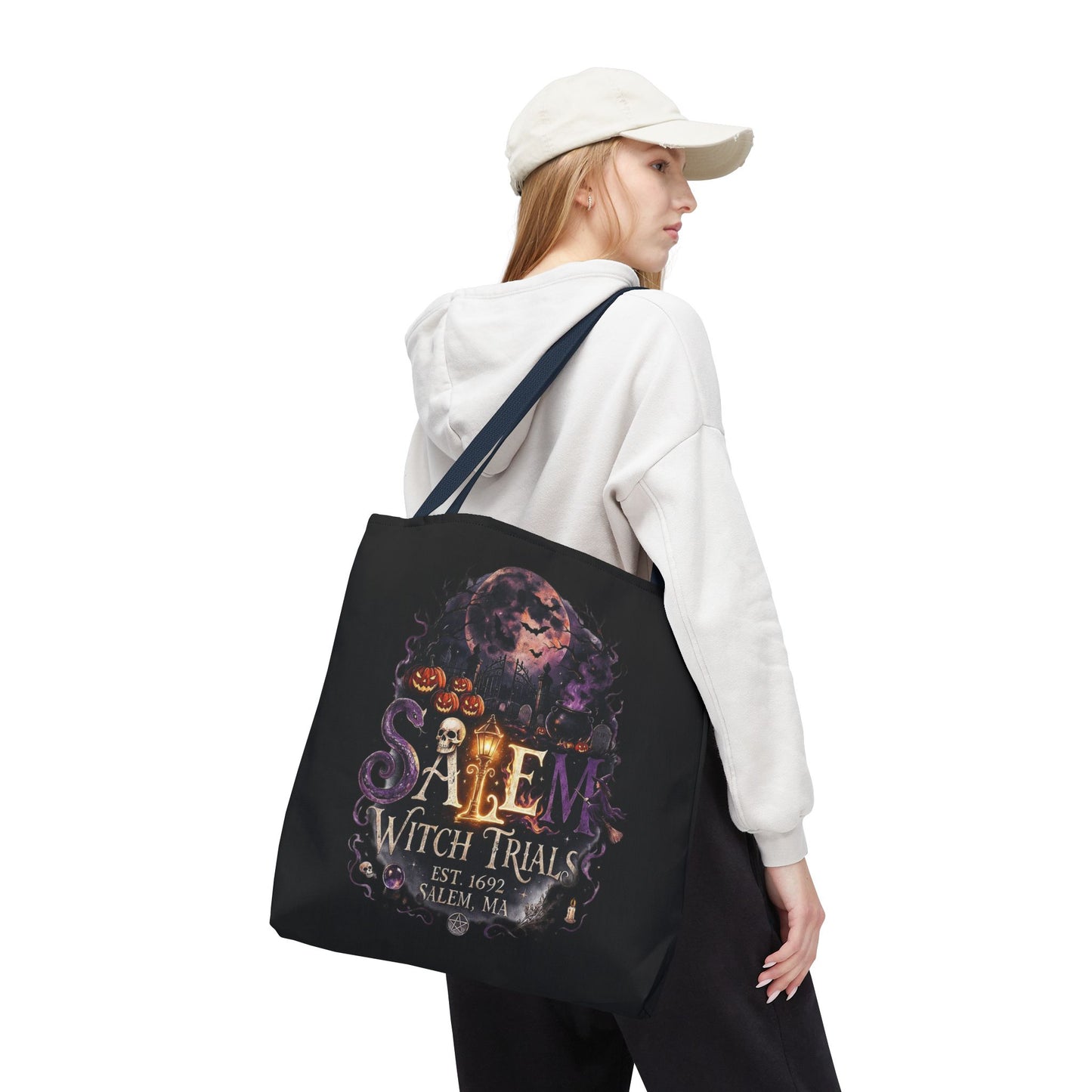 SALEM WITCH TRIALS Tote Bag (AOP)