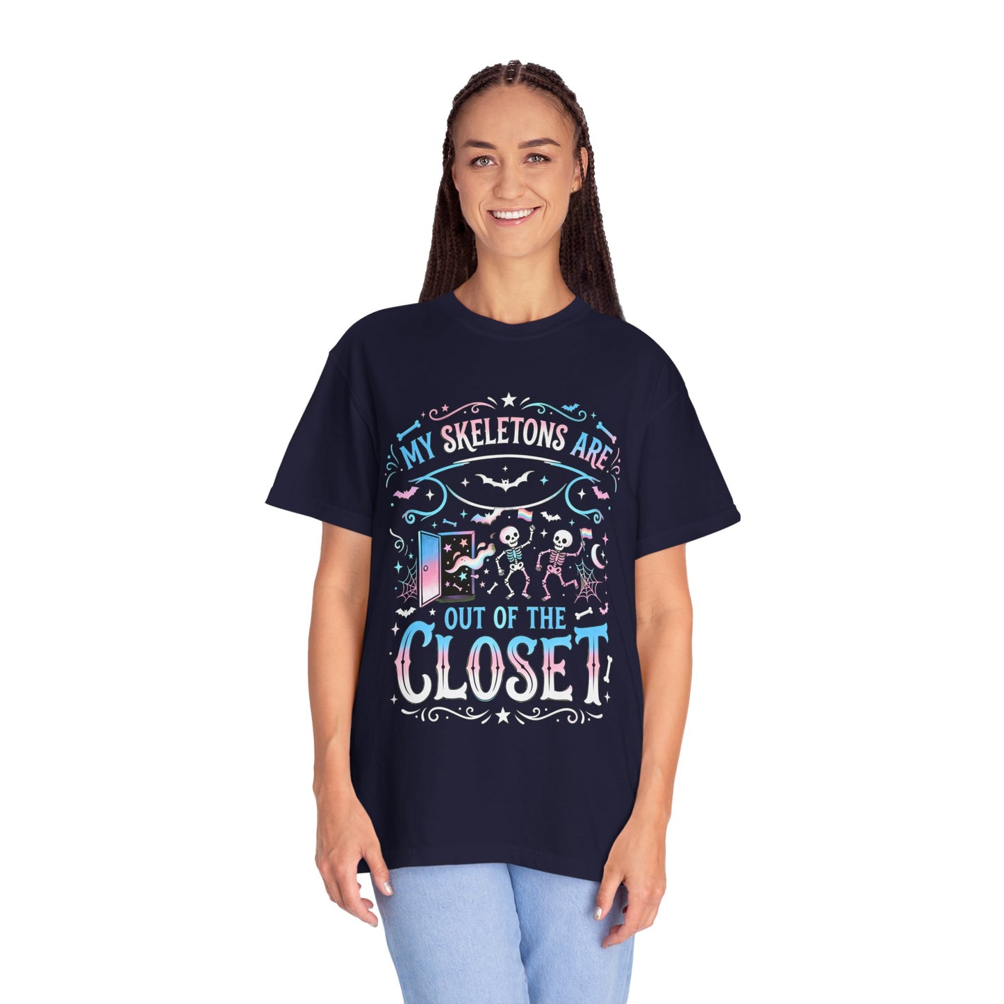 TRANS PRIDE Unisex Garment-Dyed T-shirt