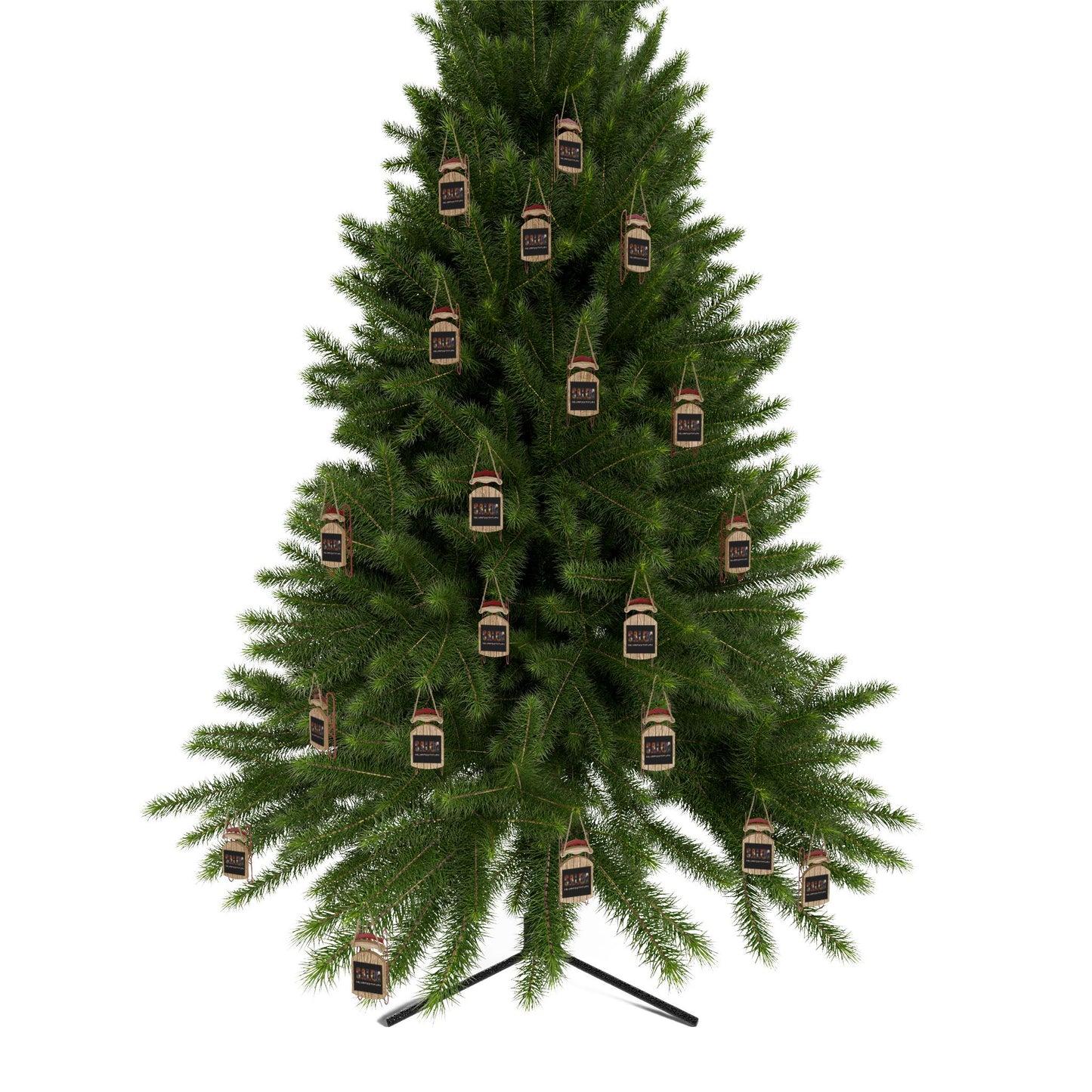 SALEM SPOOKY Sled Ornaments