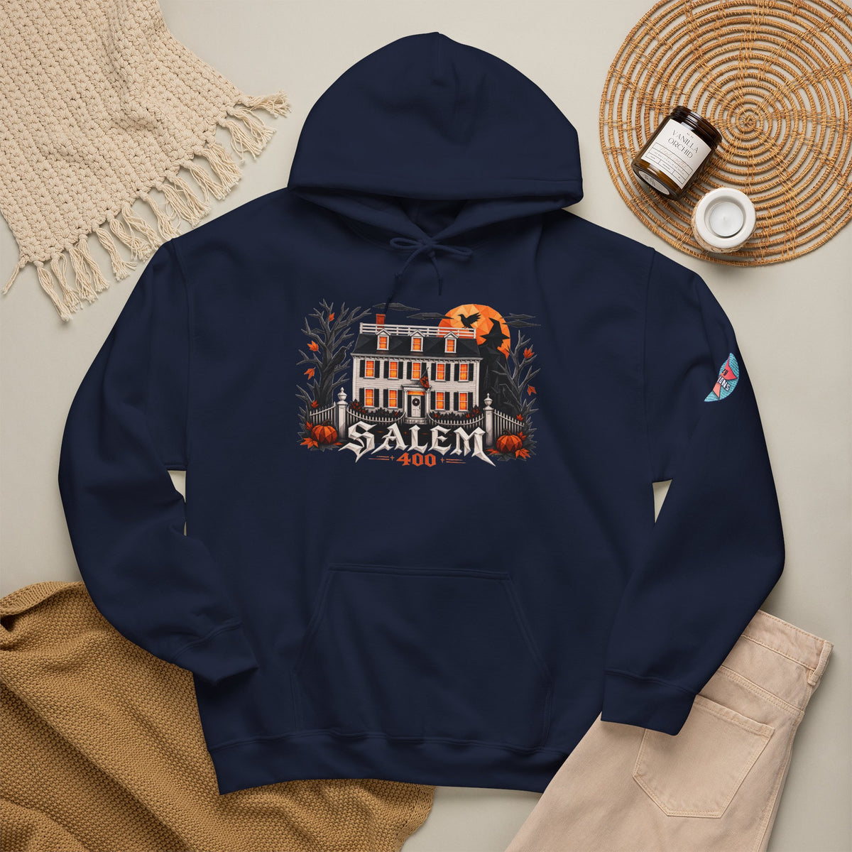 Salem 400 Ropes Mansion - Unisex Heavy Blend™ Hooded Sweatshirt