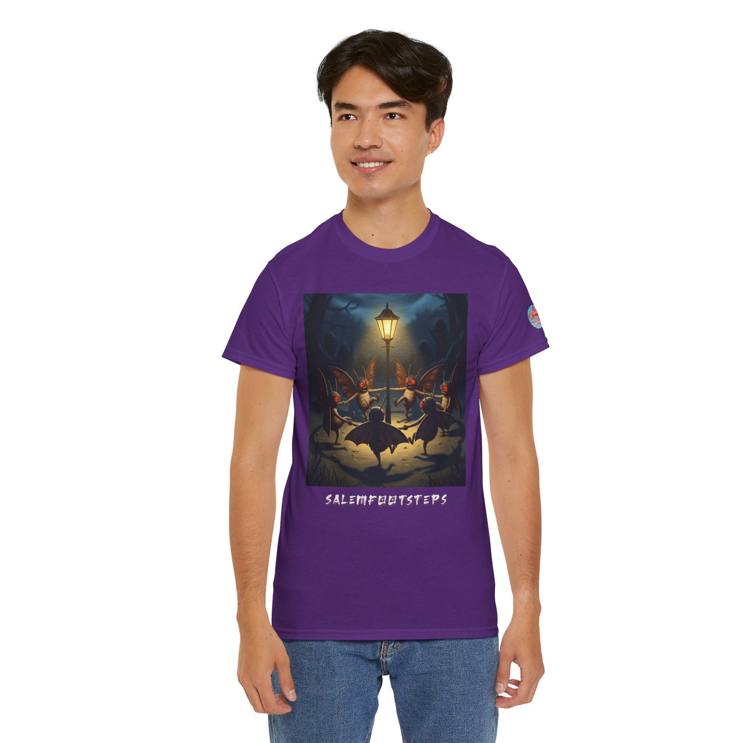 Mothman Lamp Celebration Tee (Mult Colors)