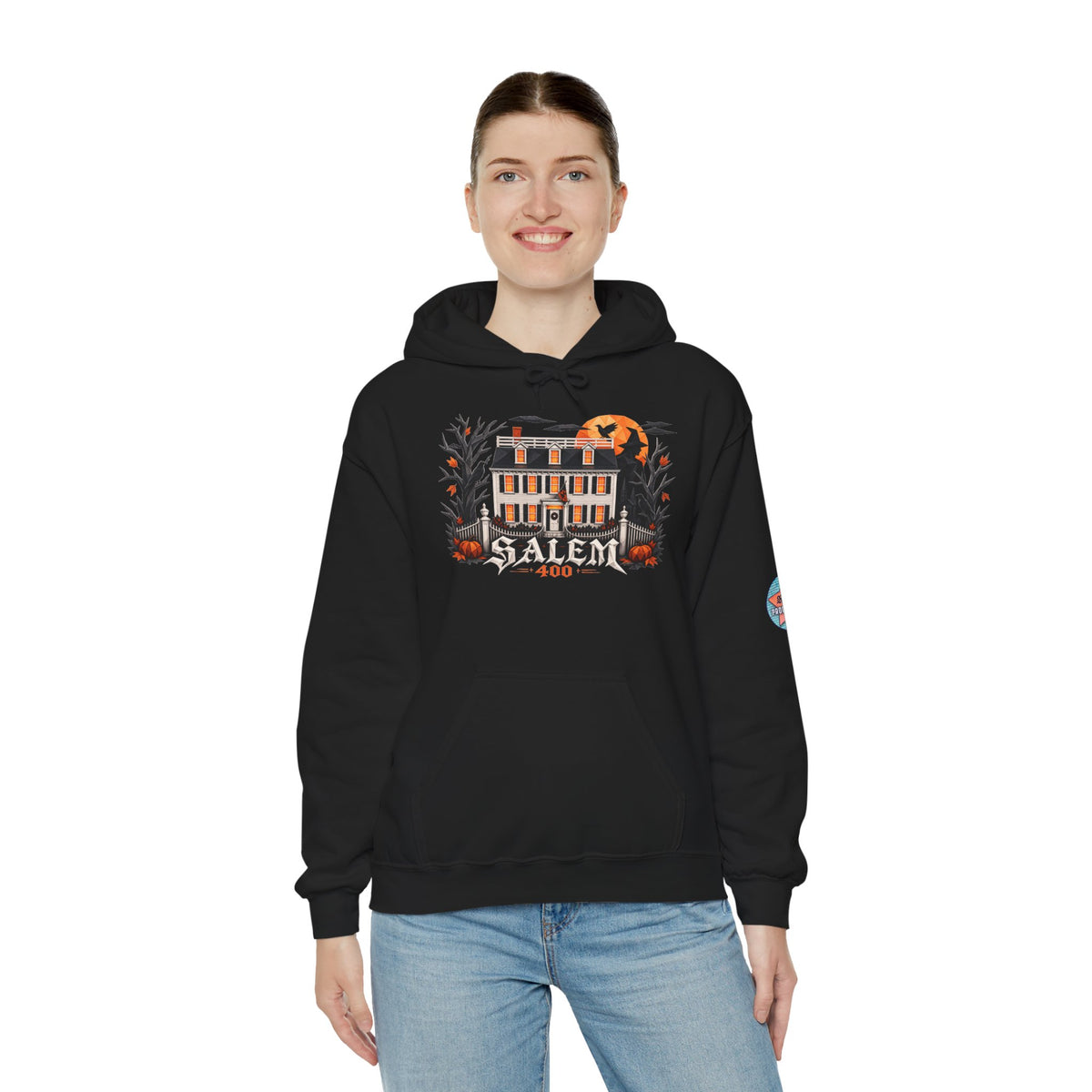 Salem 400 Ropes Mansion - Unisex Heavy Blend™ Hooded Sweatshirt