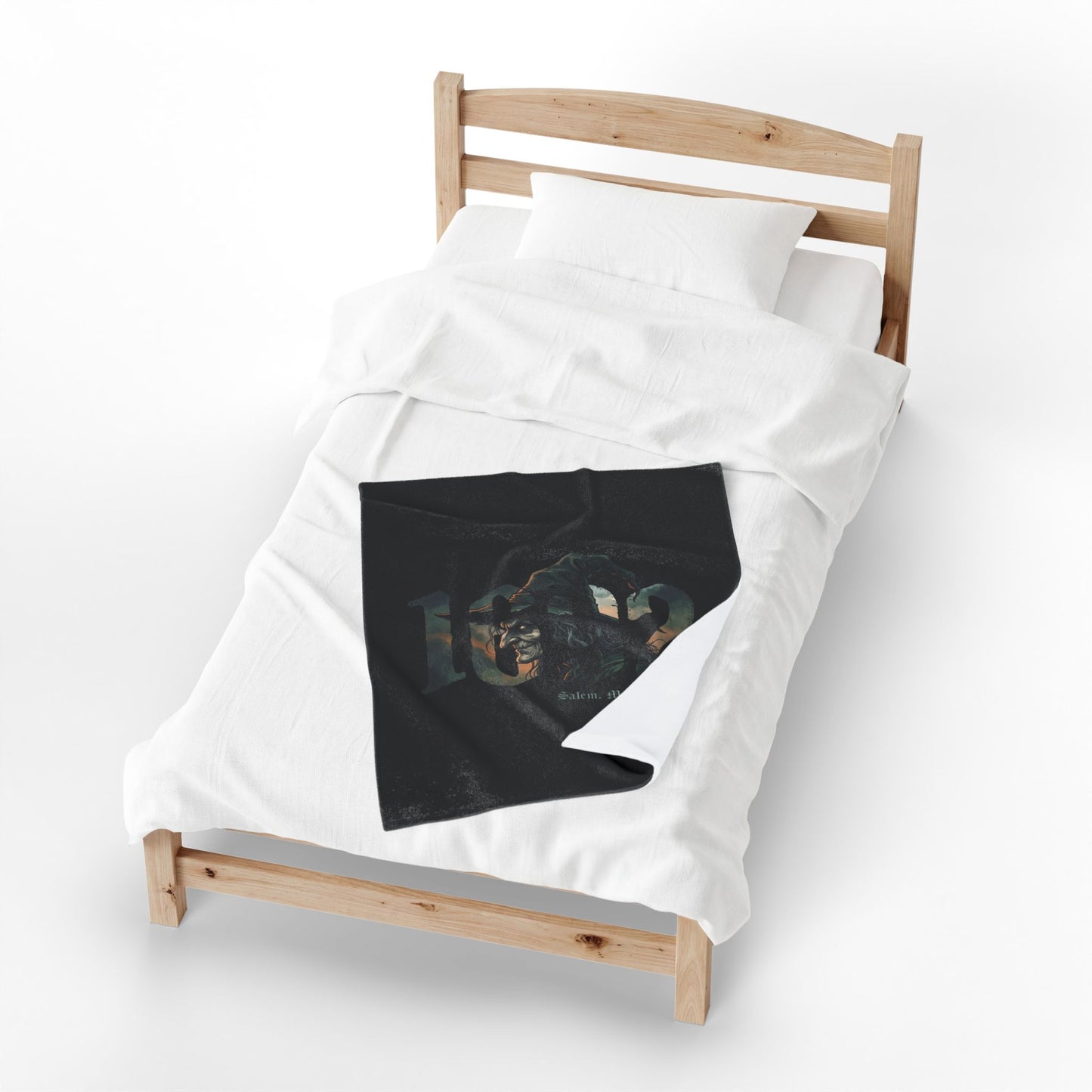 1692 WITCH Velveteen Plush Blanket
