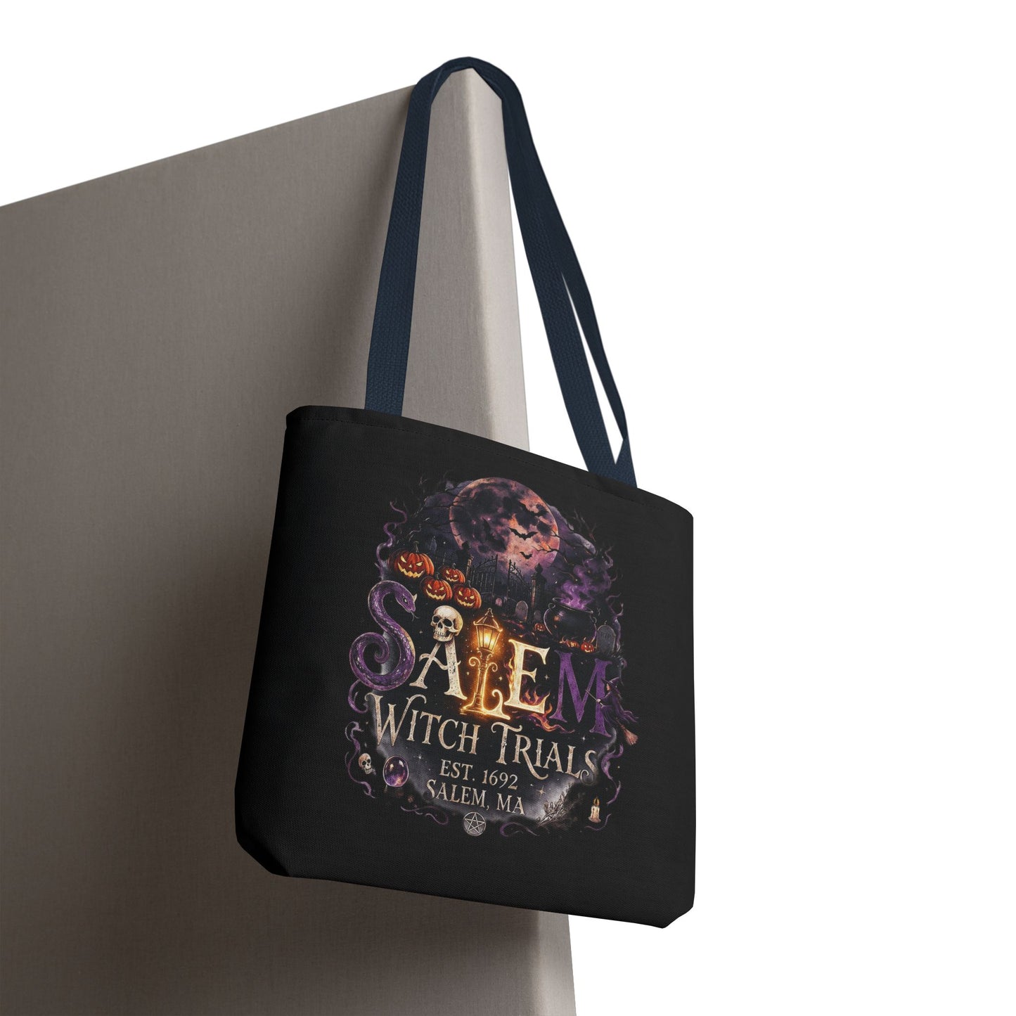 SALEM WITCH TRIALS Tote Bag (AOP)