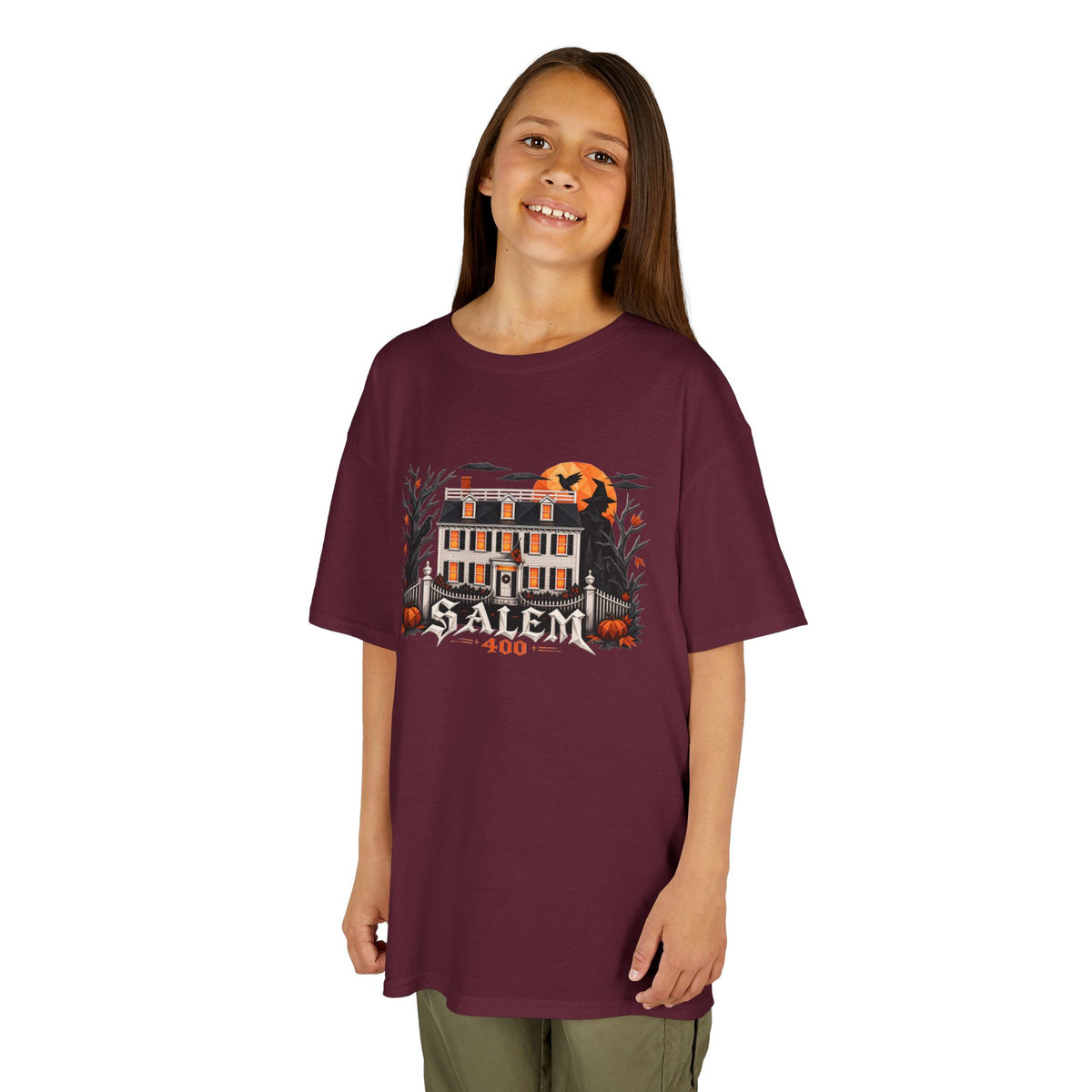 Salem 400 Ropes Mansion - Kids Heavy Cotton™ Tee