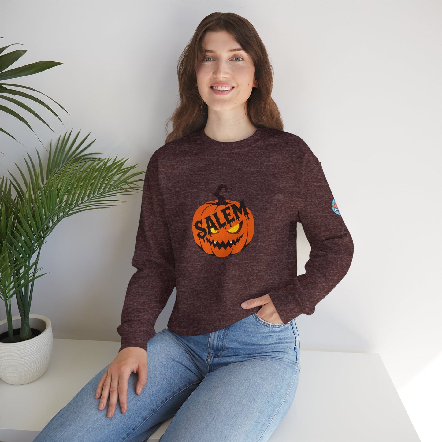 SALEM HALLOWEEN - Unisex Heavy Blend™ Crewneck Sweatshirt