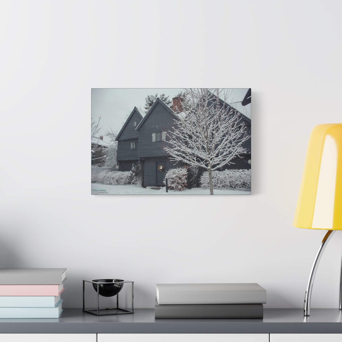 Winter Witch House - Matte Canvas, Stretched, 1.25"
