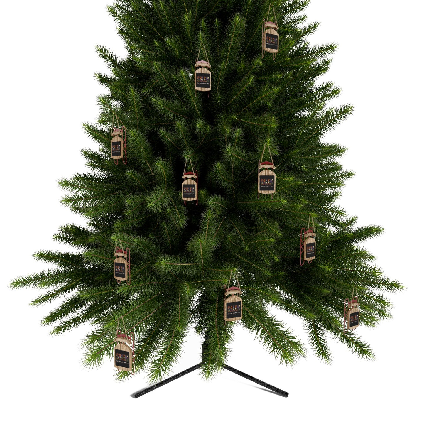 SALEM SPOOKY Sled Ornaments