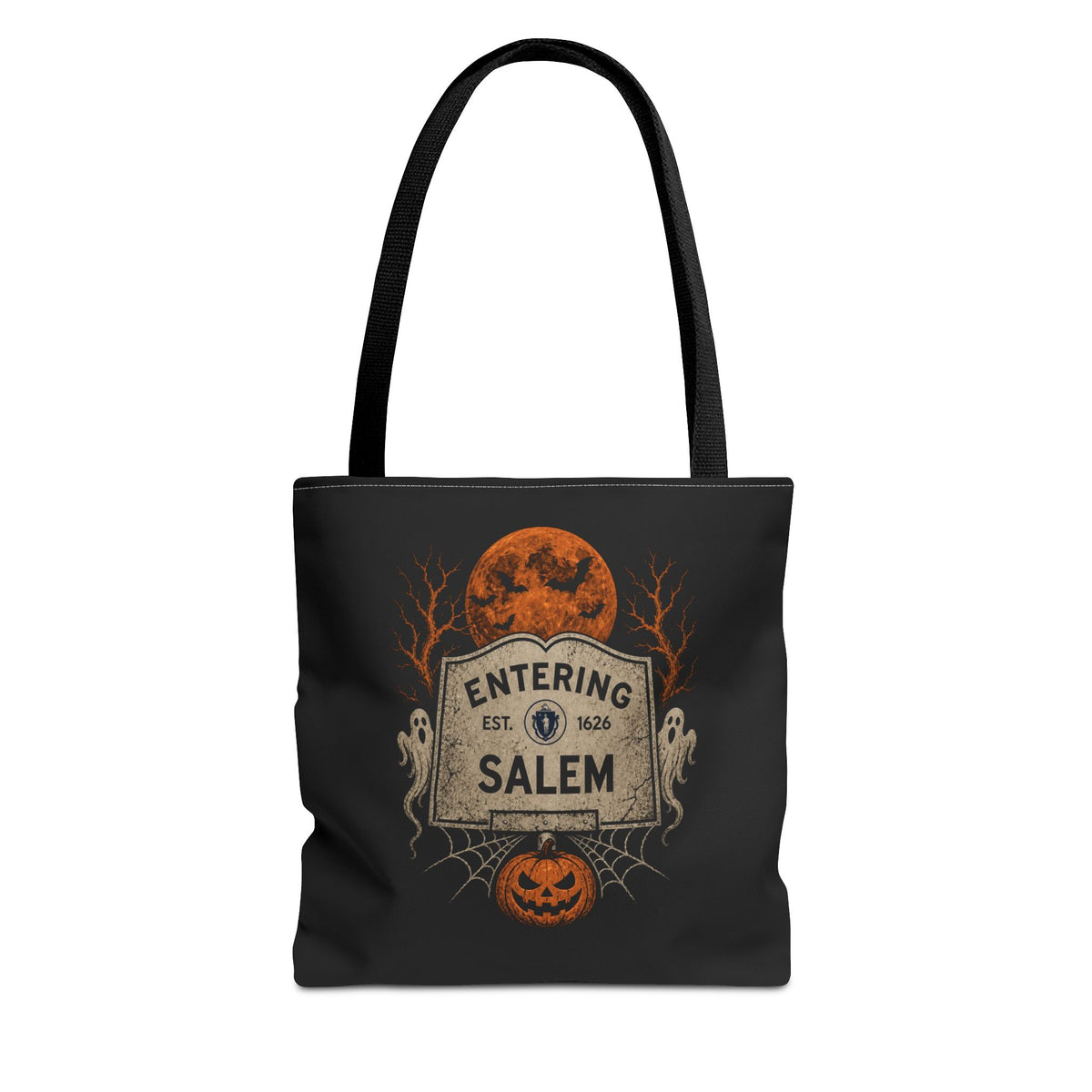 Halloween Entering Salem Tote Bag (AOP)
