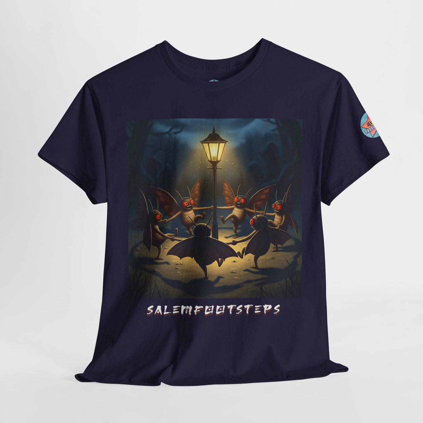 Mothman Lamp Celebration Tee (Mult Colors)