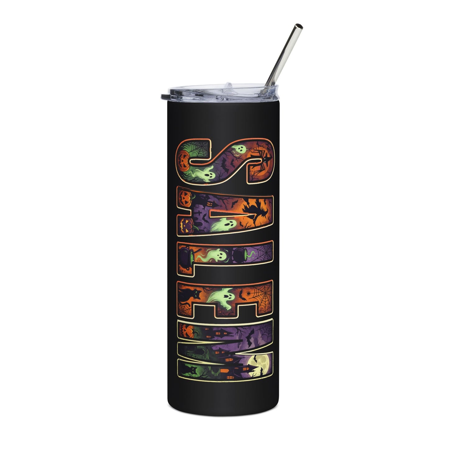 SALEM SPOOKY Stainless Steel Tumbler, 20oz