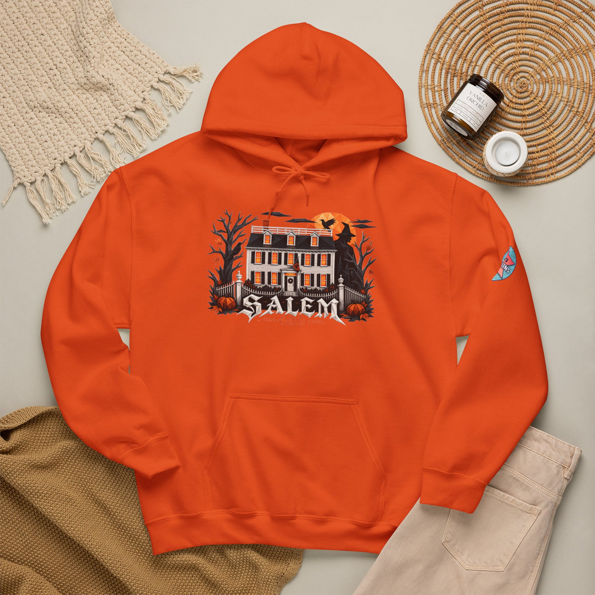 Salem 400 Ropes Mansion - Unisex Heavy Blend™ Hooded Sweatshirt