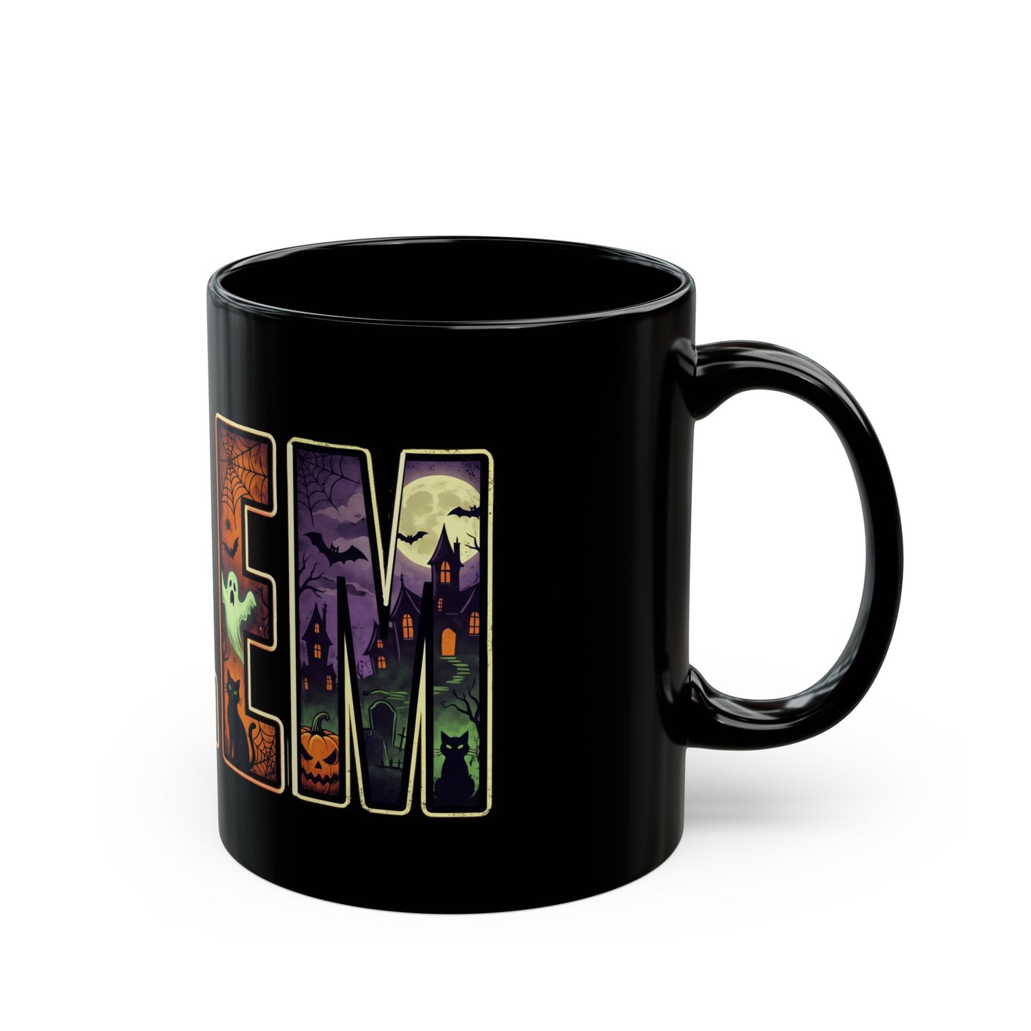SALEM Spooky Black Mug (11oz, 15oz)