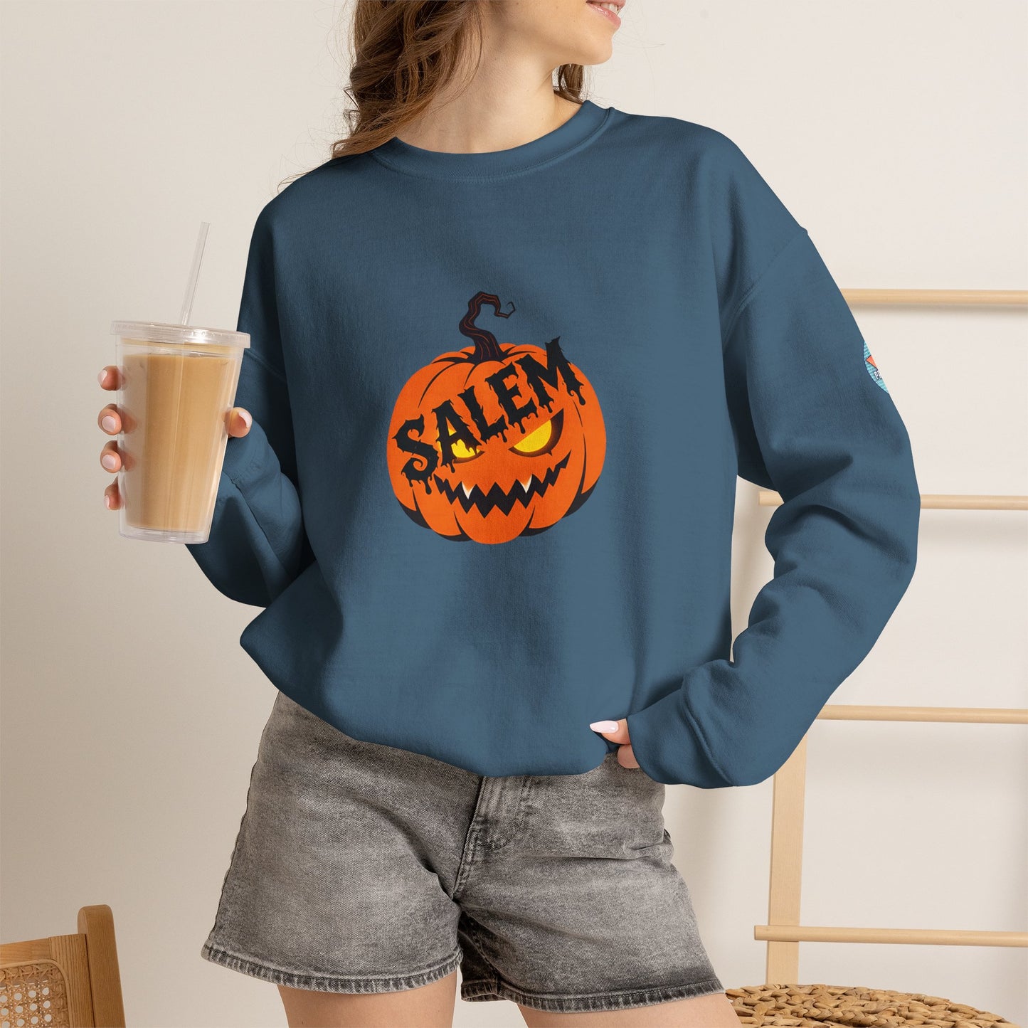 SALEM HALLOWEEN - Unisex Heavy Blend™ Crewneck Sweatshirt