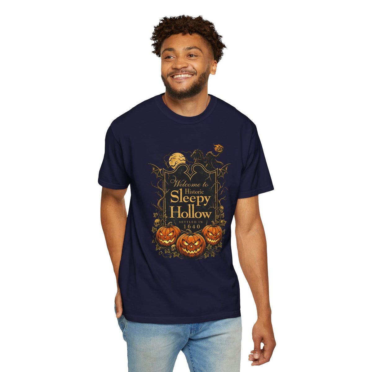 SLEEPY HOLLOW Unisex Garment-Dyed T-shirt