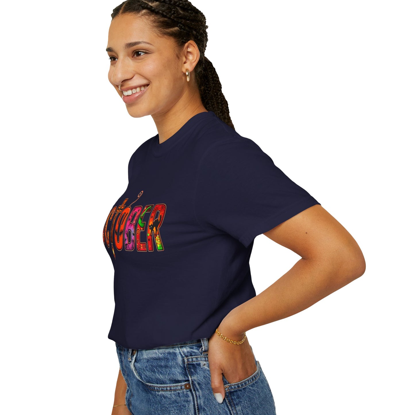 OCTOBER Unisex Garment-Dyed T-shirt
