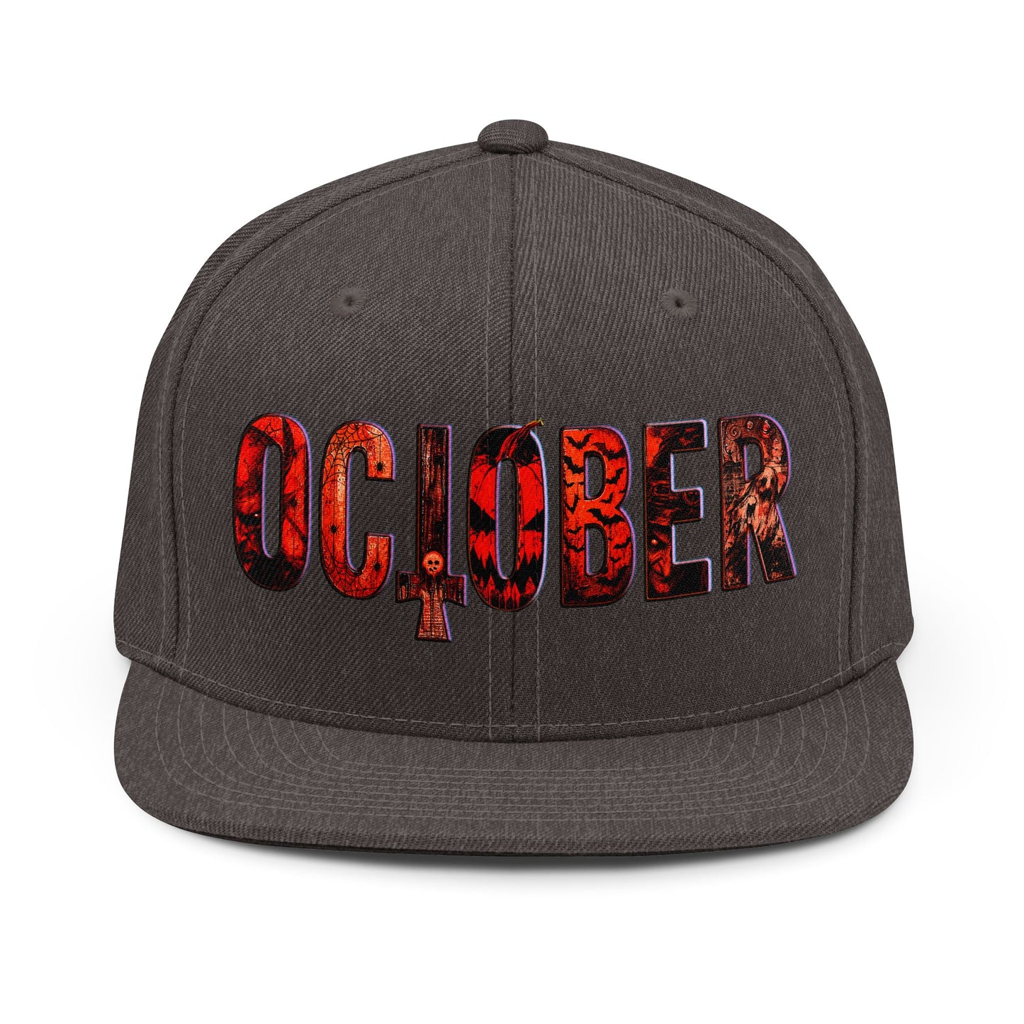HORROR OCTOBER Unisex Snapback Hat