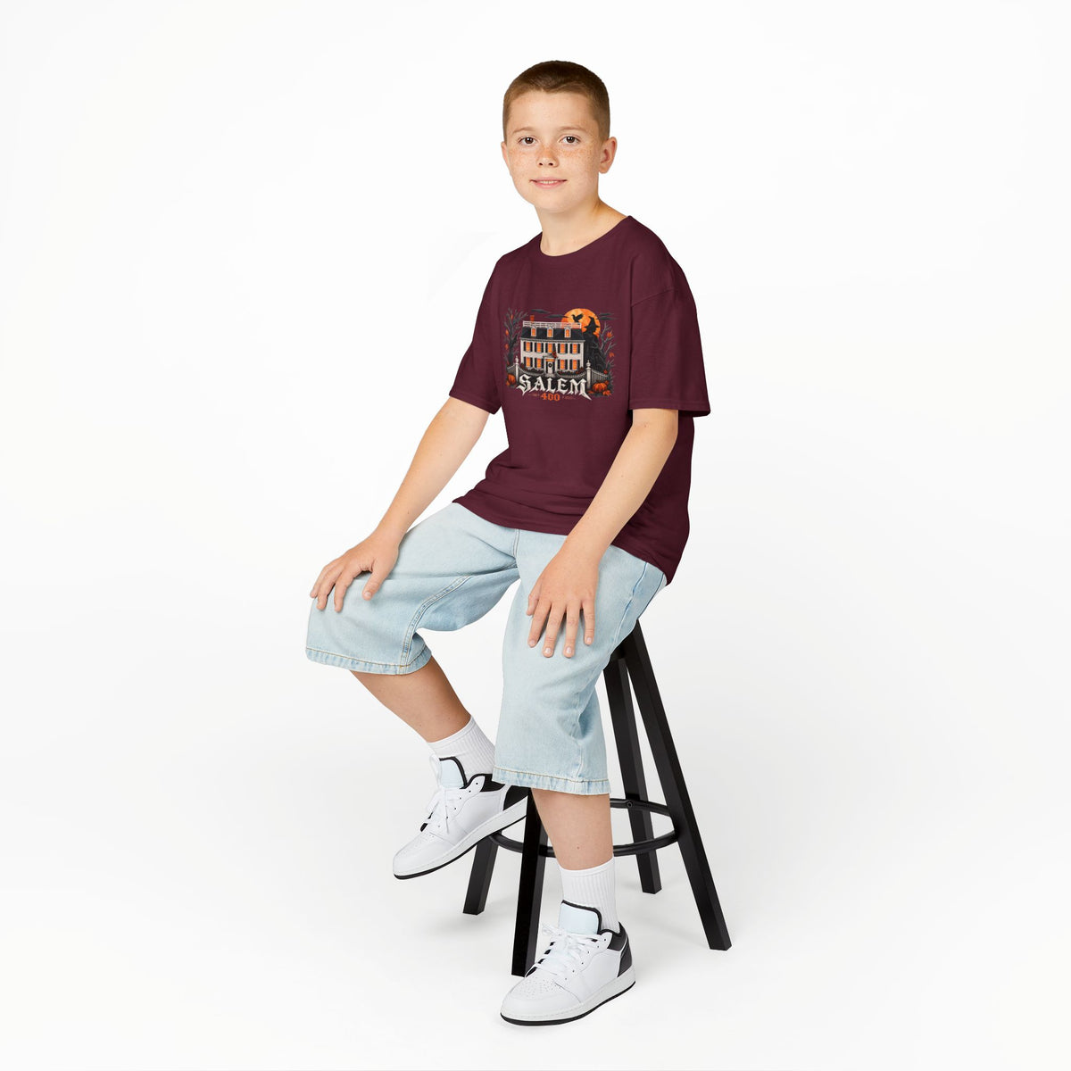 Salem 400 Ropes Mansion - Kids Heavy Cotton™ Tee