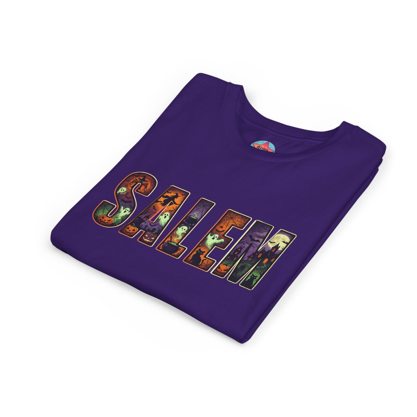SALEM SPOOKY Youth Short Sleeve Tshirt (More Colors)
