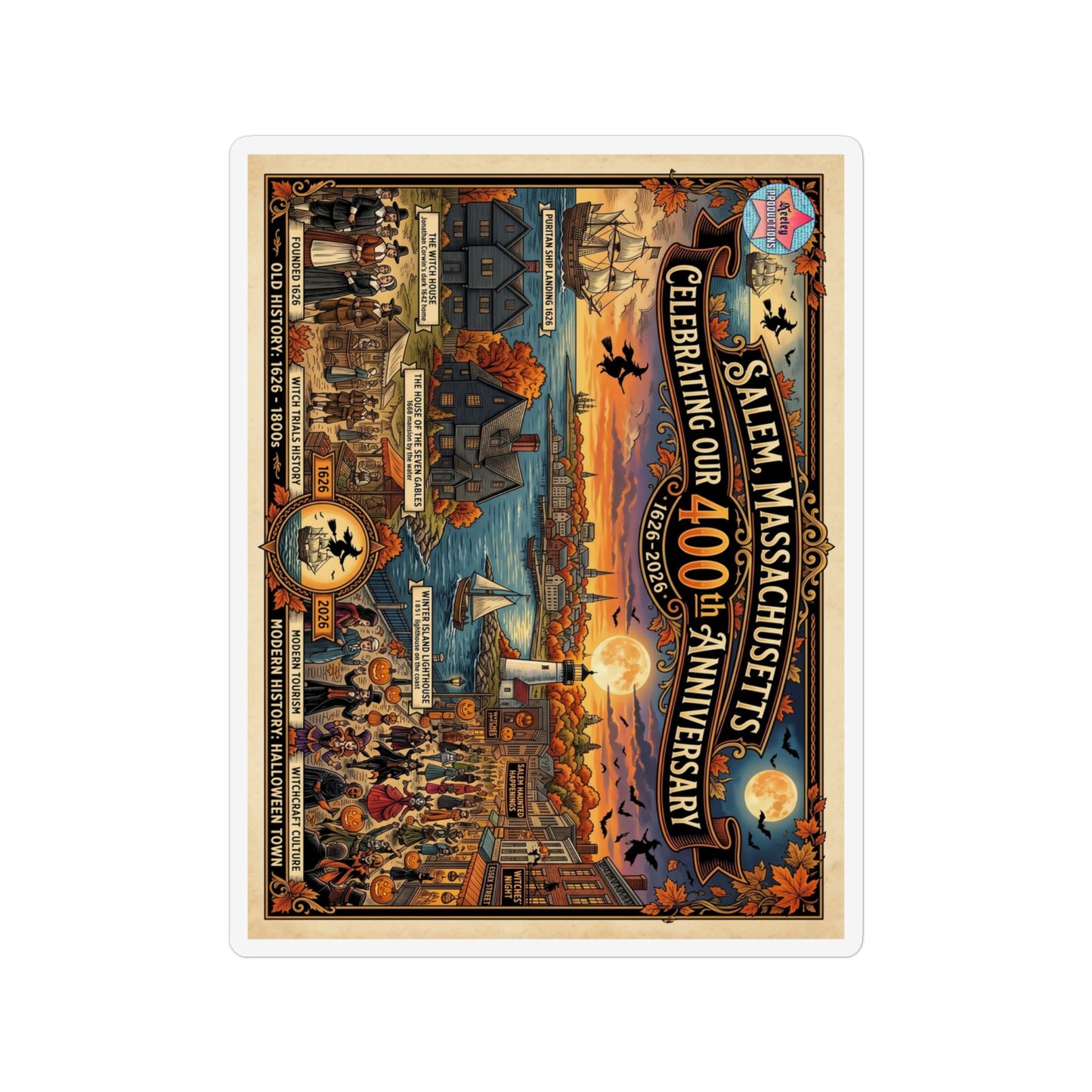 Salem 400 Custom Shape Magnets