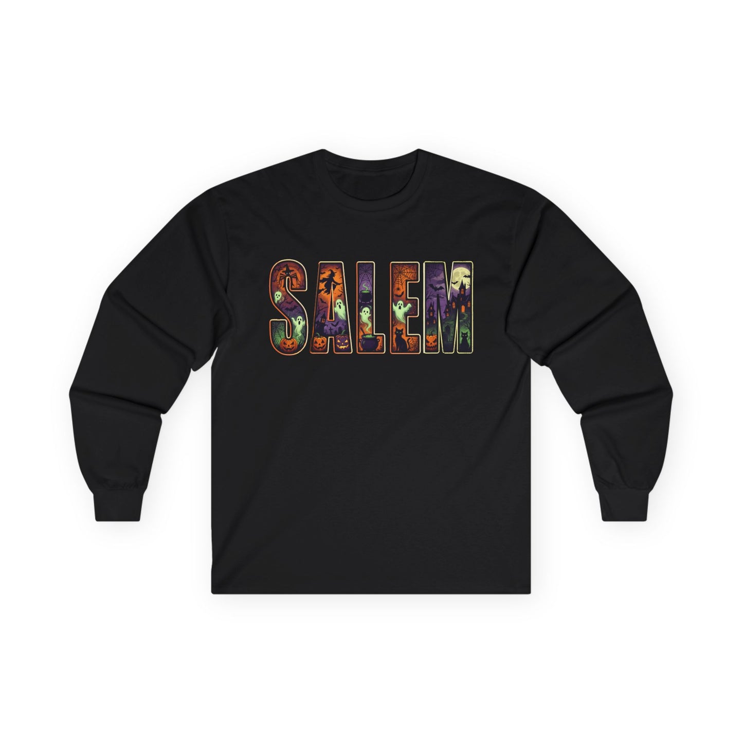 SALEM Spooky Unisex Ultra Cotton Long Sleeve Tee