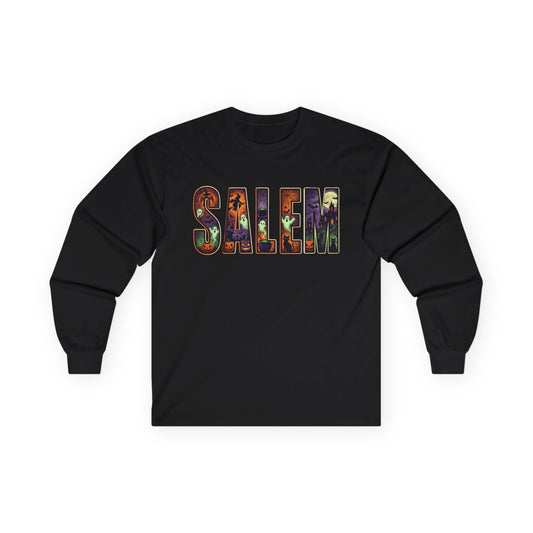 SALEM Spooky Unisex Ultra Cotton Long Sleeve Tee