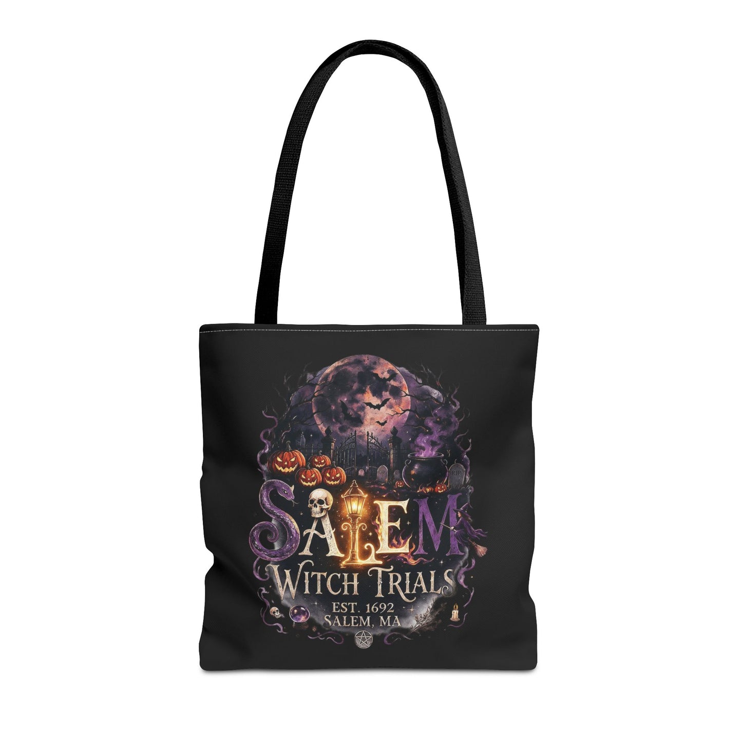 SALEM WITCH TRIALS Tote Bag (AOP)