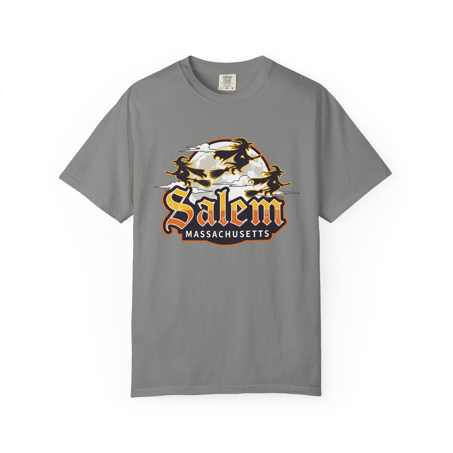 SALEM LOGO Unisex Garment-Dyed T-shirt