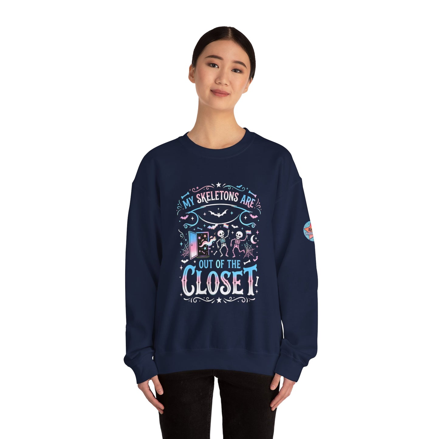 TRANS PRIDE Unisex Heavy Blend™ Crewneck Sweatshirt