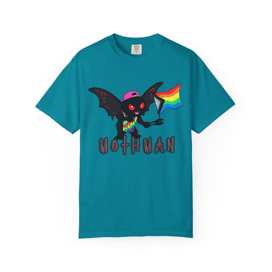 Limited Release Pride Mothman - Unisex Garment-Dyed T-shirt