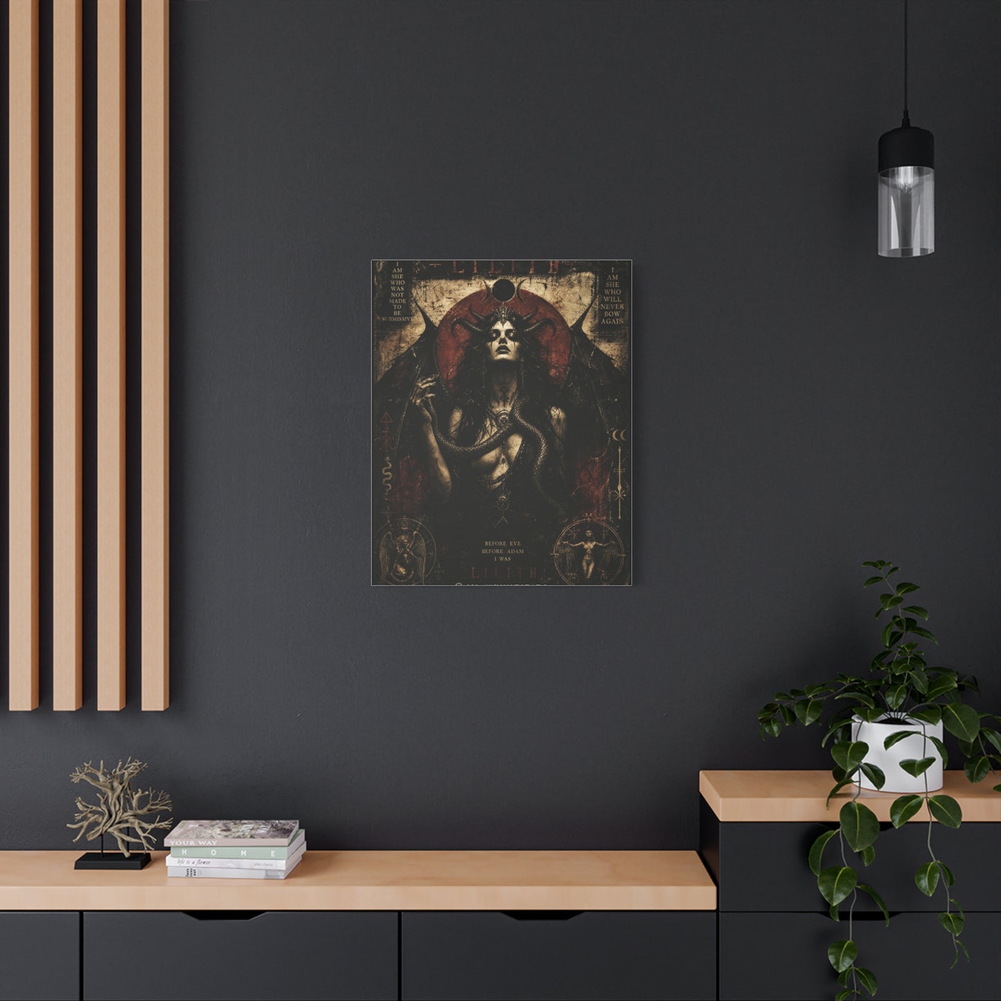 Lilith Matte Canvas, Stretched, 1.25"