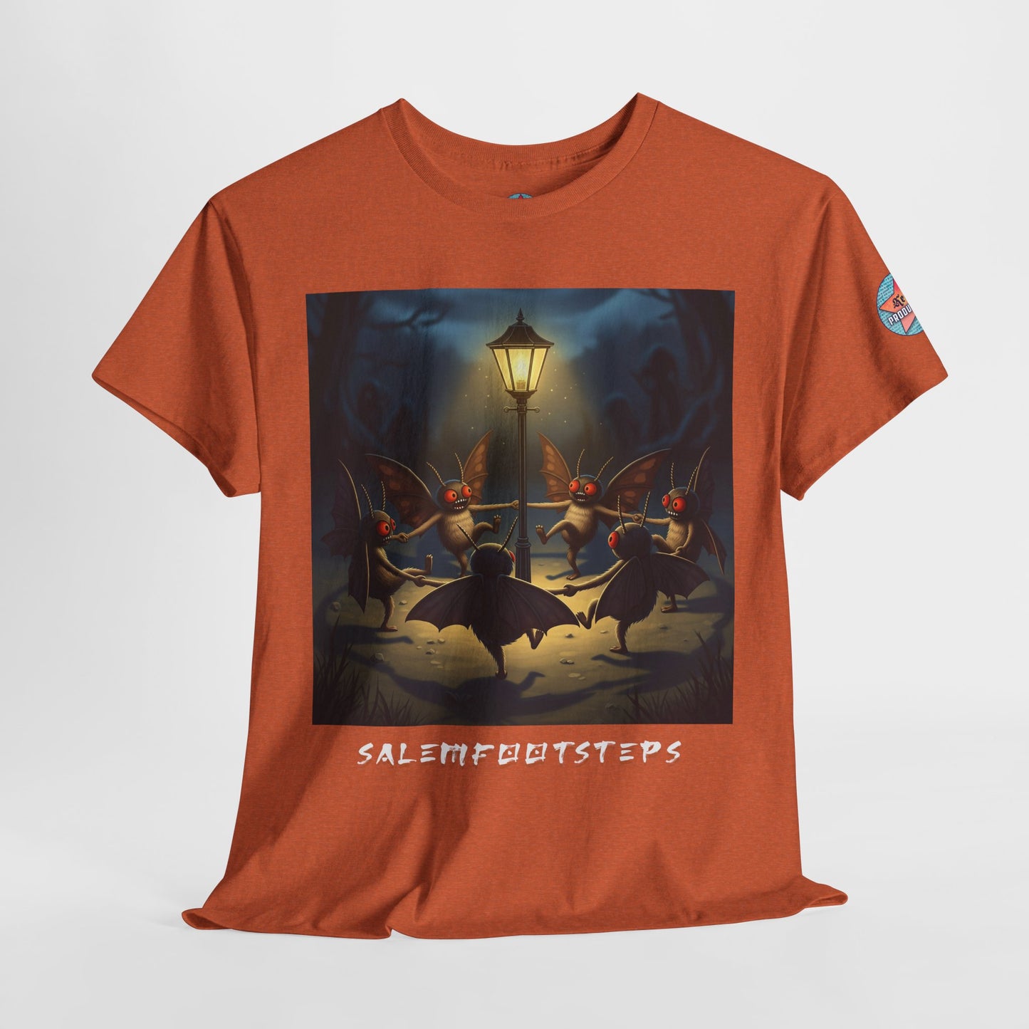 Mothman Lamp Celebration Tee (Mult Colors)