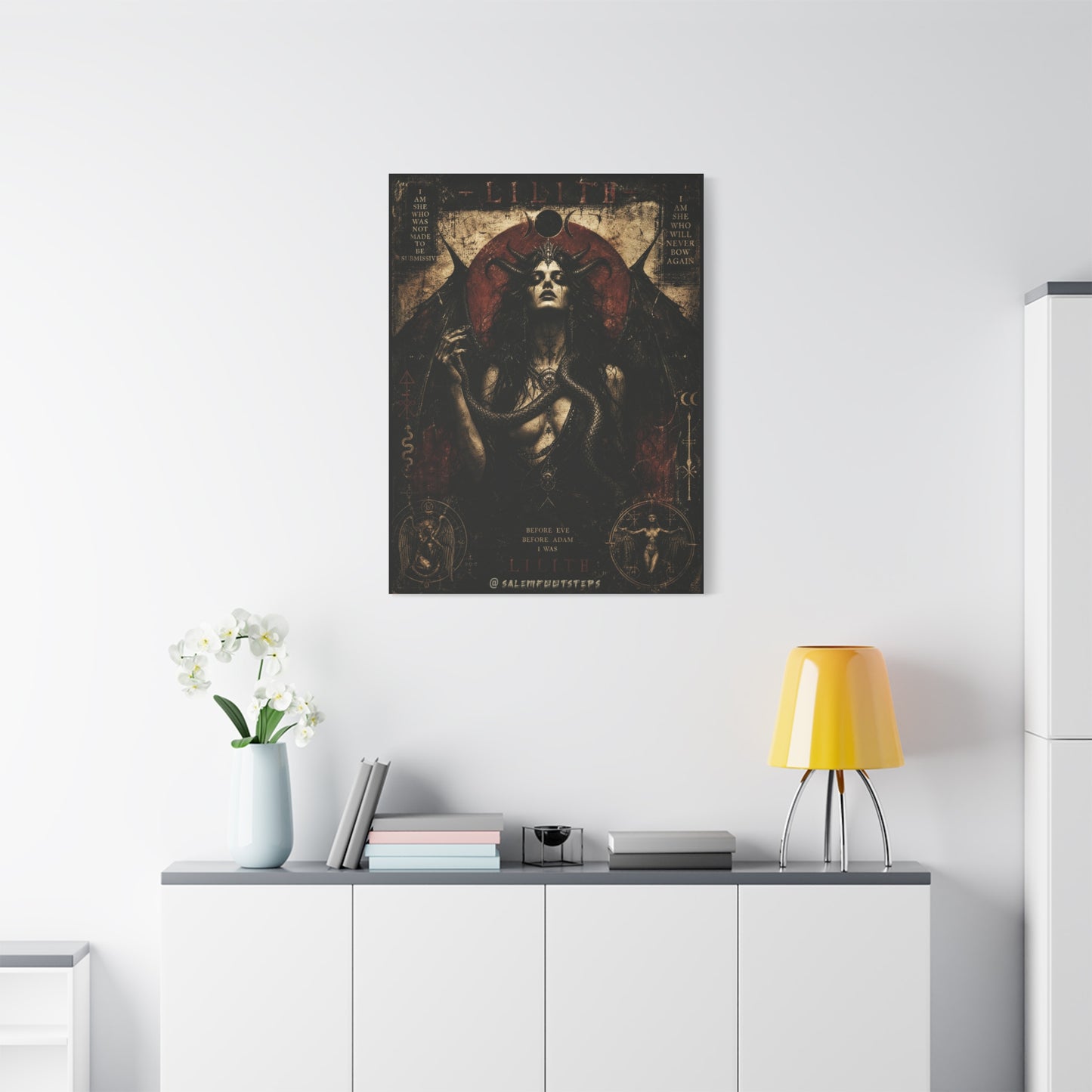Lilith Matte Canvas, Stretched, 1.25"