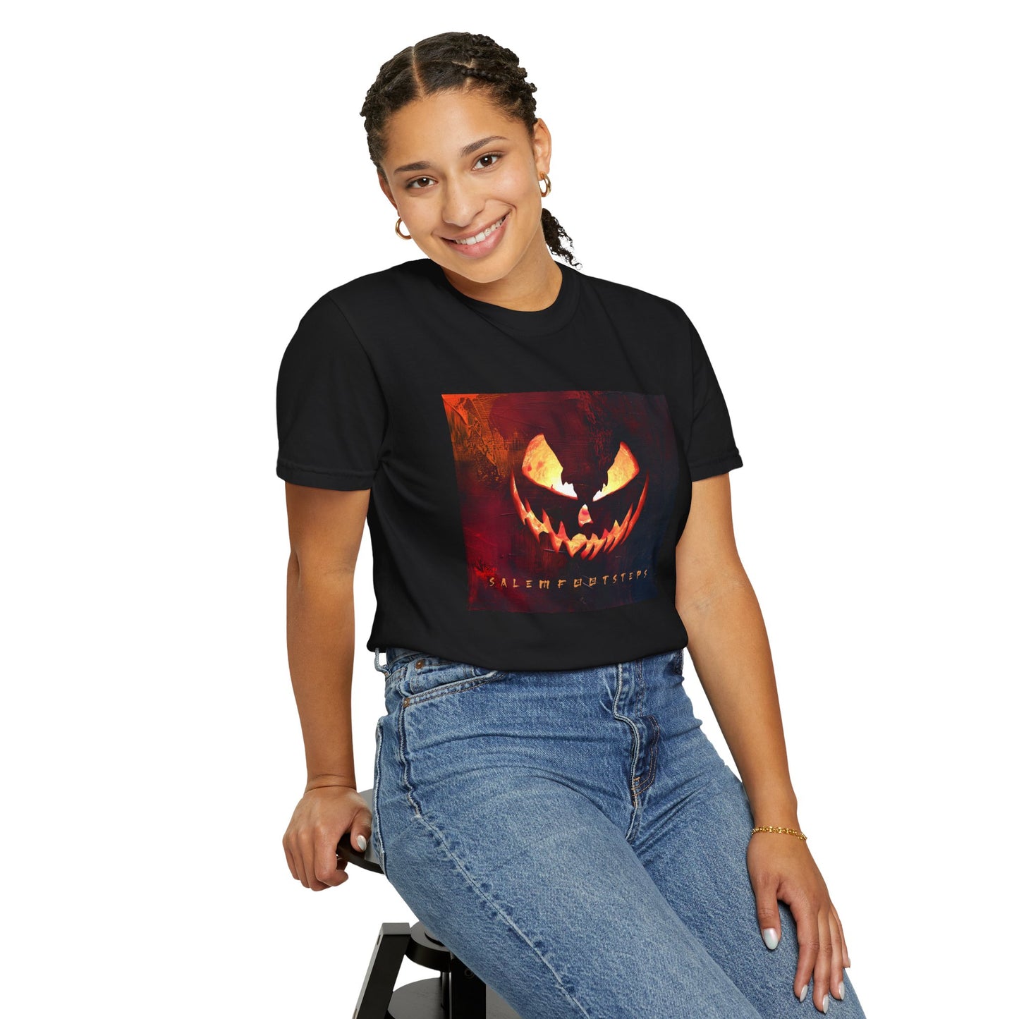 SUNSET PUMPKIN Unisex Garment-Dyed T-shirt