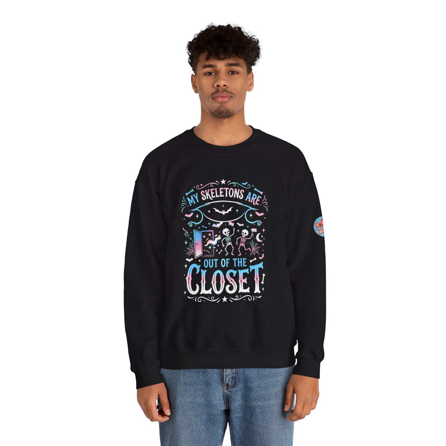 TRANS PRIDE Unisex Heavy Blend™ Crewneck Sweatshirt