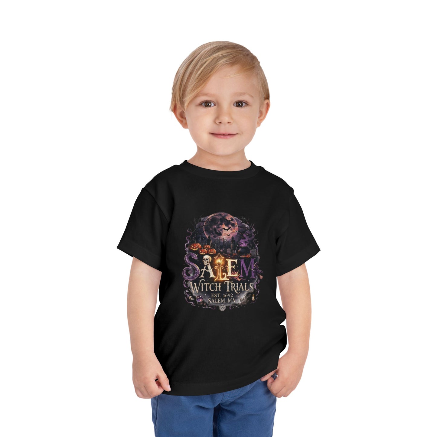 SALEM WITCH TRIALS Toddler Short Sleeve Tee