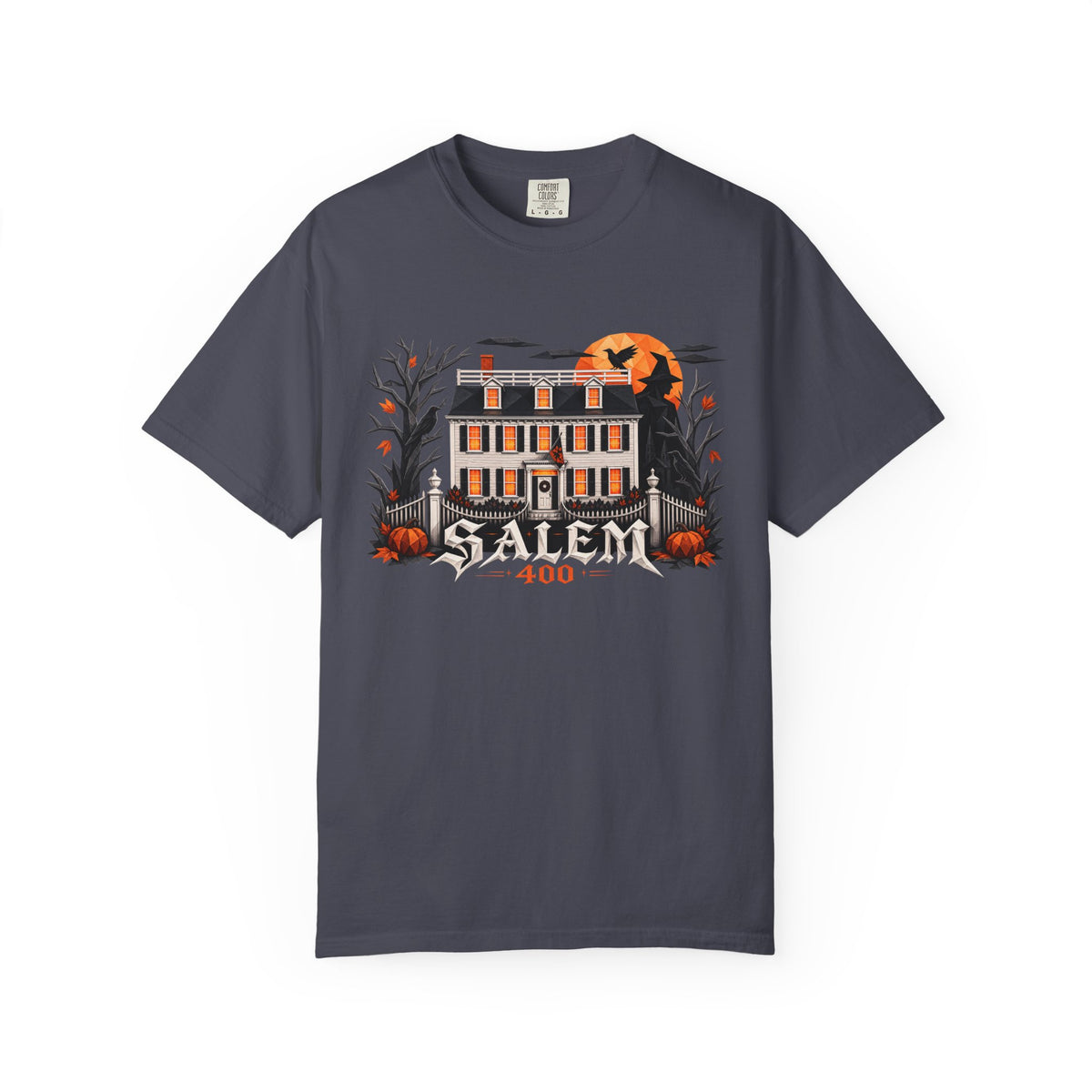 Salem 400 Ropes Mansion - Unisex Garment-Dyed T-shirt