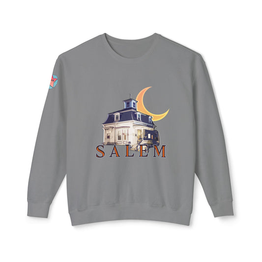 SALEM HOUSE Unisex Lightweight Crewneck Sweatshirt