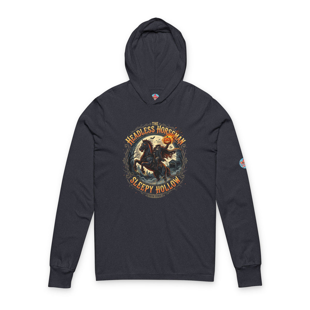 HEADLESS HORSEMAN Unisex Hooded Long Sleeve Tee