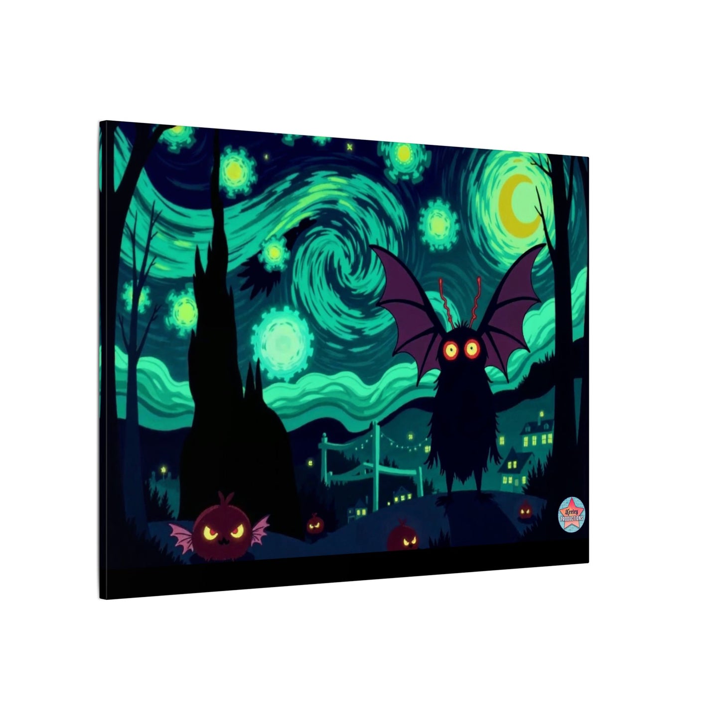 Mothy Night Canvas (Multi-Size)