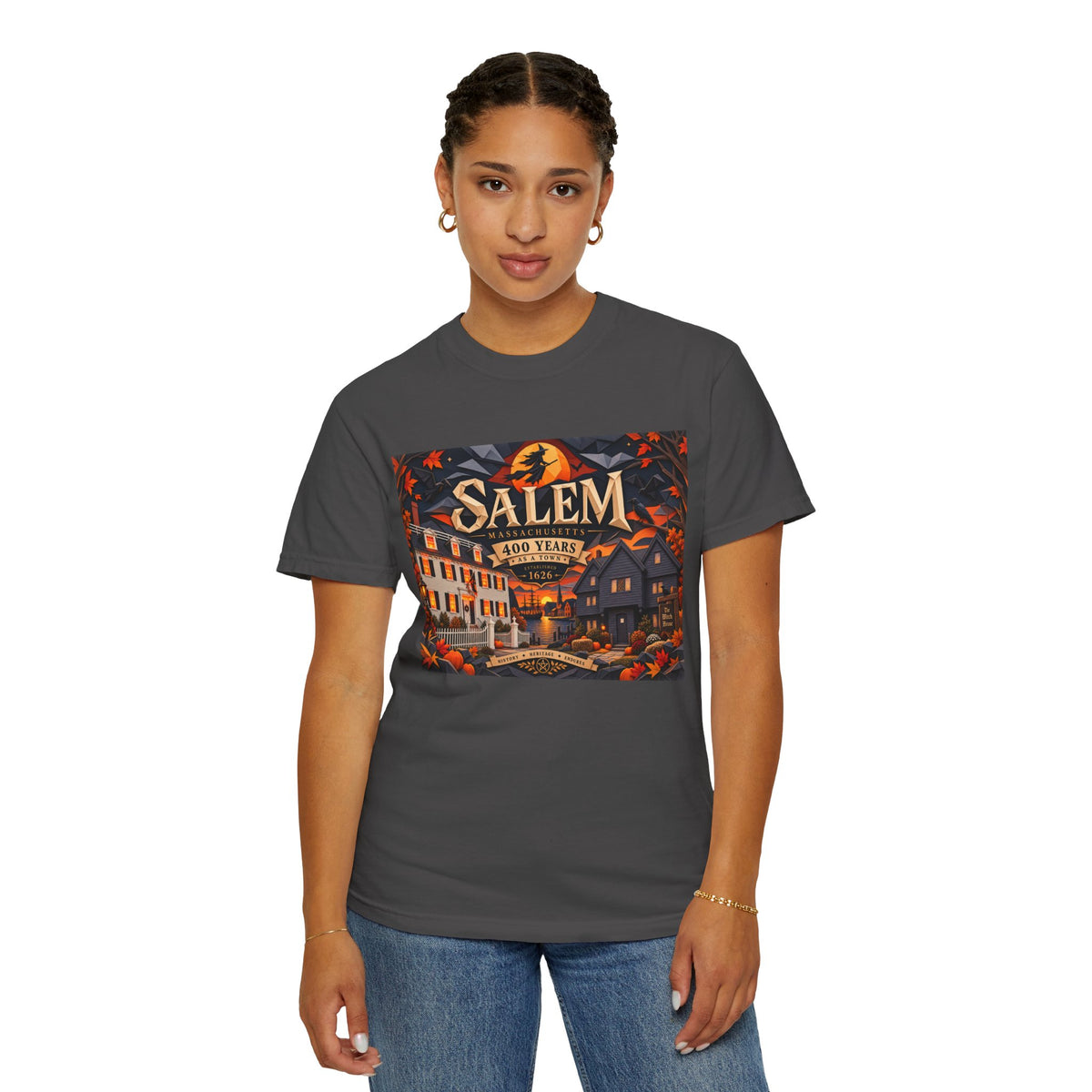 Salem 400 Forever - Unisex Garment-Dyed T-shirt