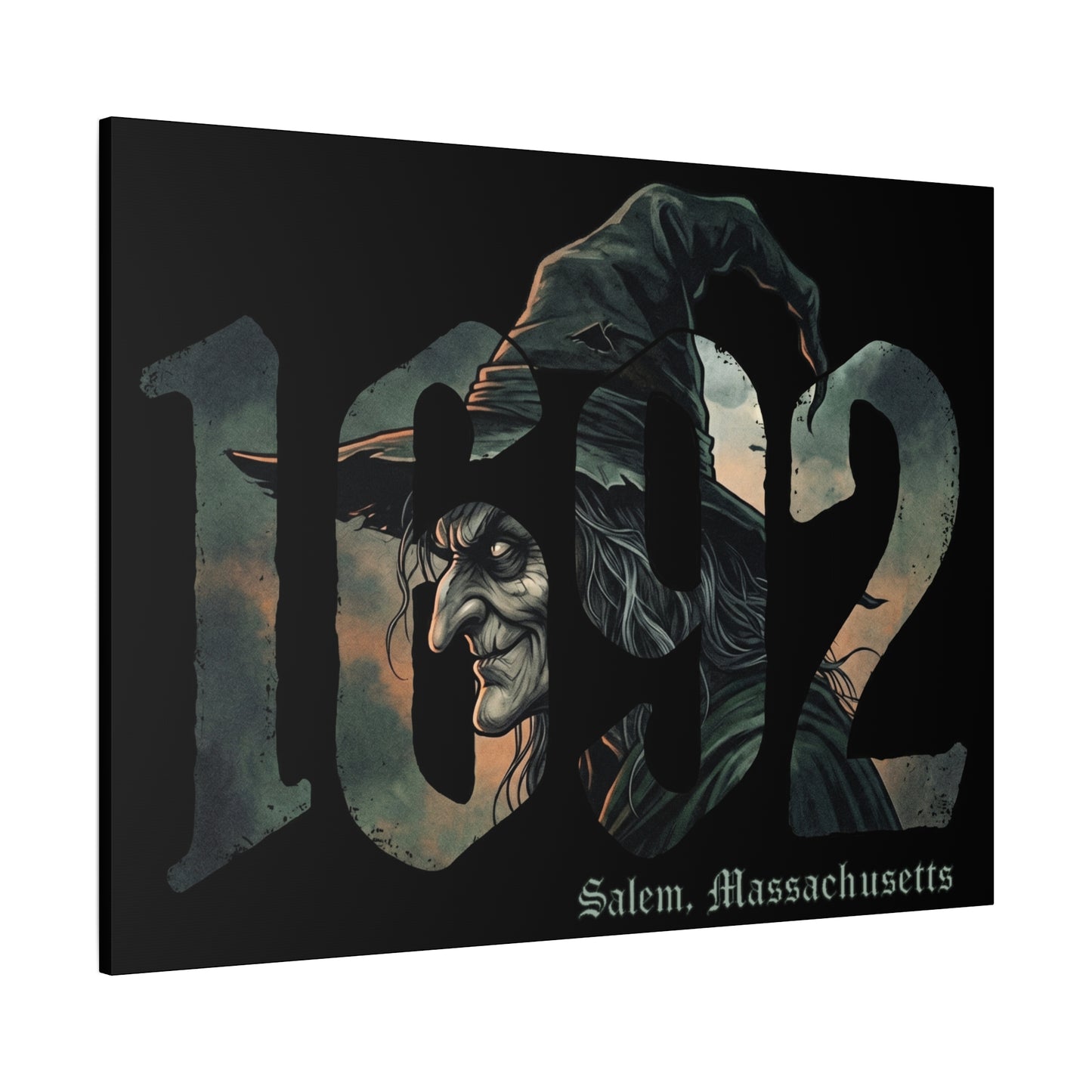 1692 Witch Matte Canvas, Stretched, 1.25"