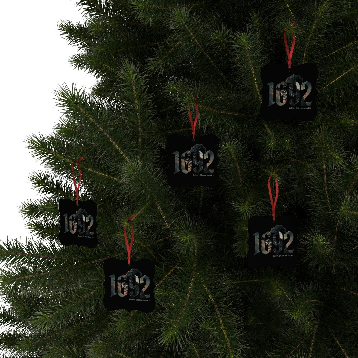 1692 WITCH Aluminum Ornaments (1pc, 5pcs, 10pcs, 20pcs)