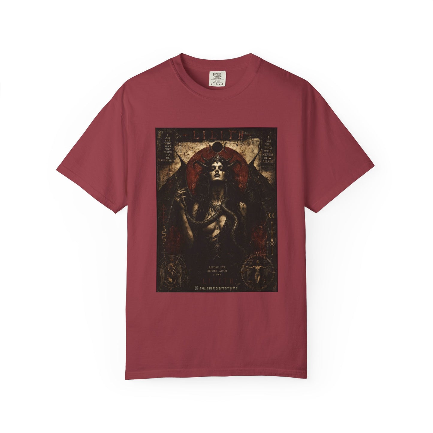 LILITH Unisex Garment-Dyed T-shirt