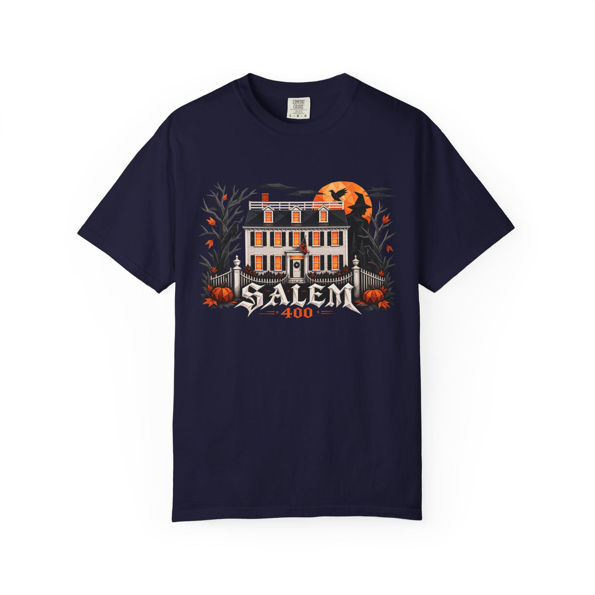 Salem 400 Ropes Mansion - Unisex Garment-Dyed T-shirt