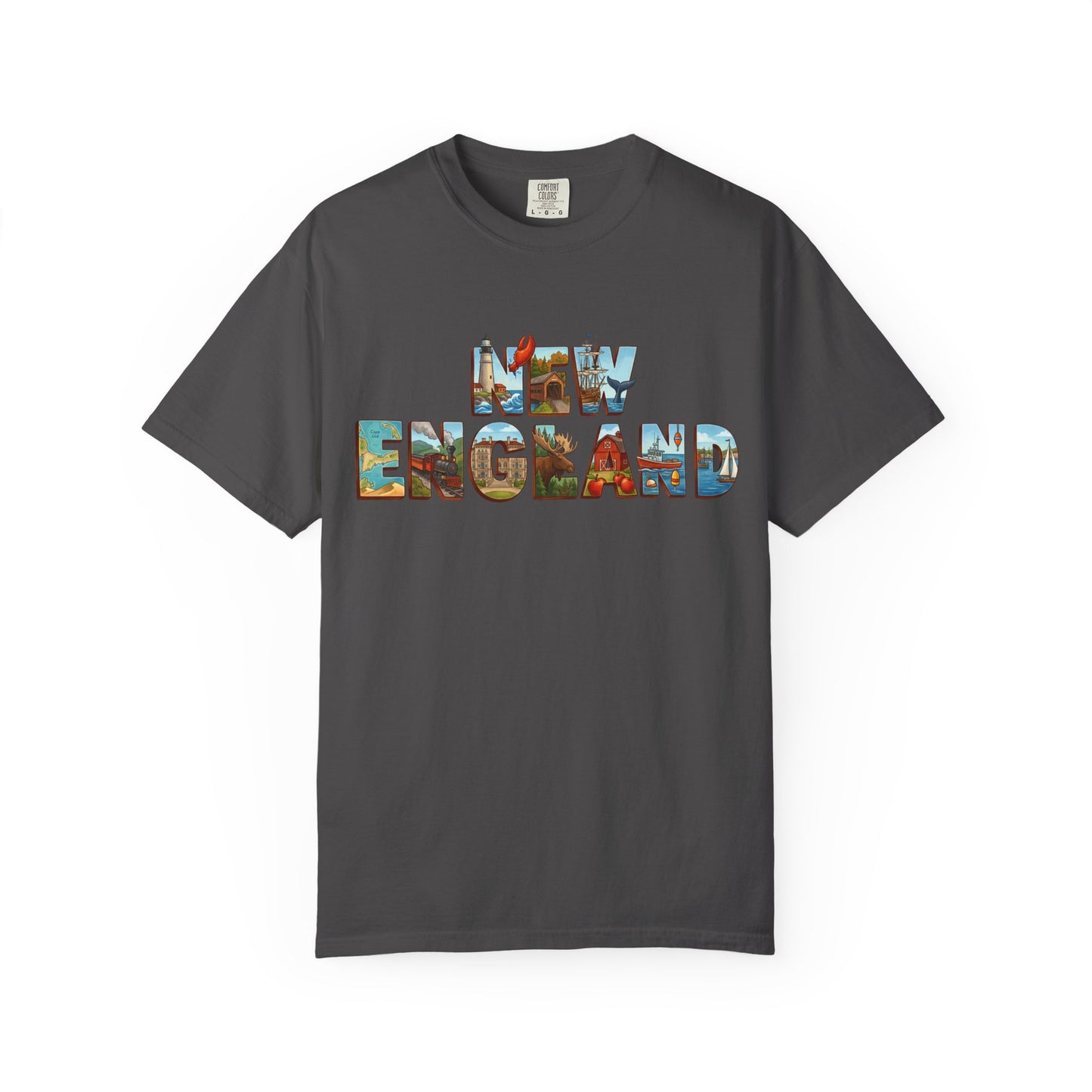 NEW ENGLAND Unisex Garment-Dyed T-shirt