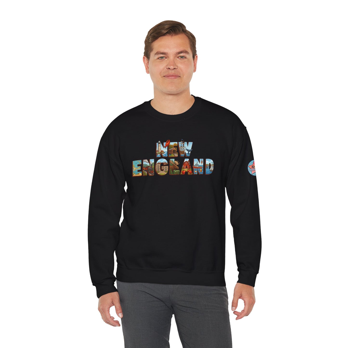 NEW ENGLAND Unisex Heavy Blend™ Crewneck Sweatshirt