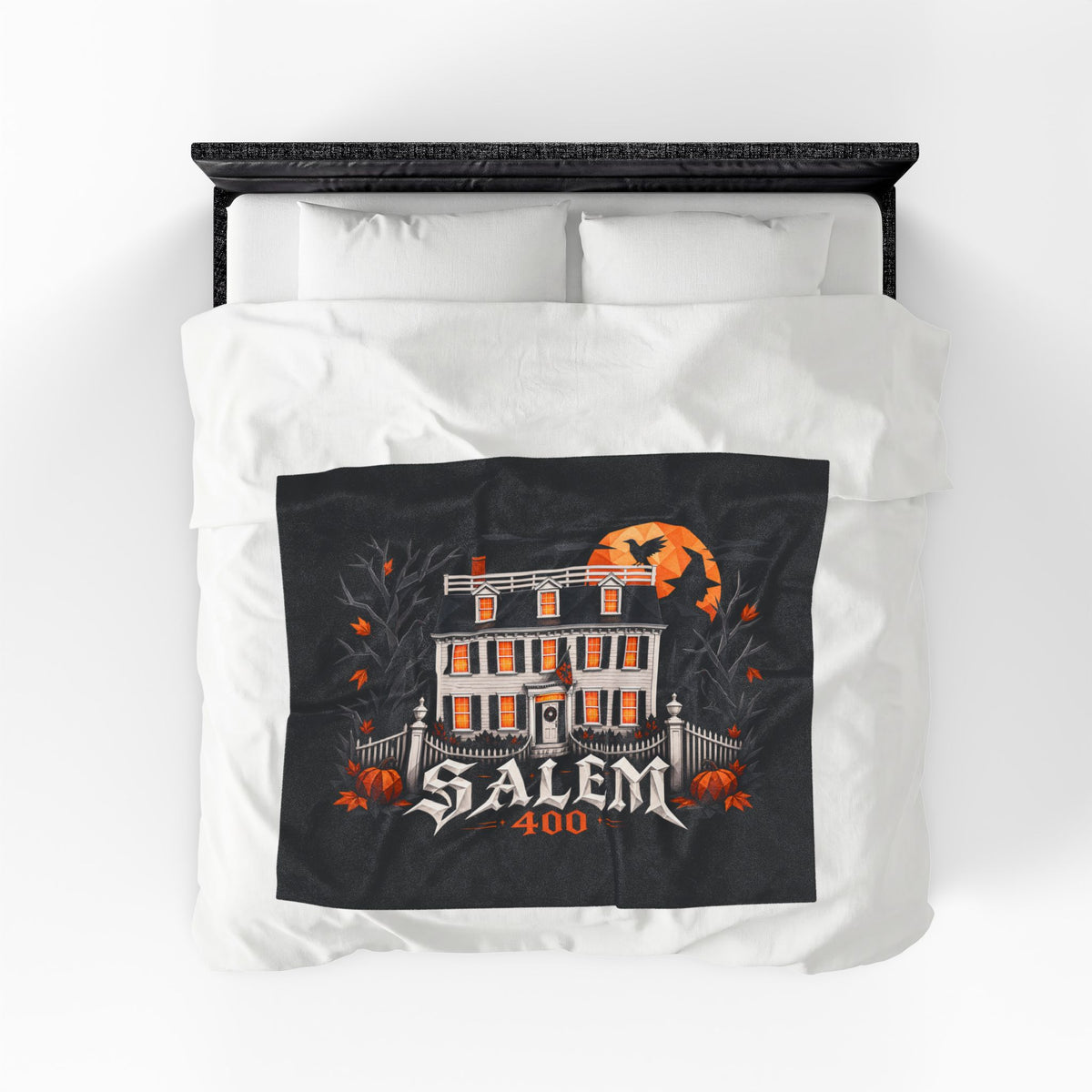 Salem 400 Ropes Mansion - Velveteen Plush Blanket